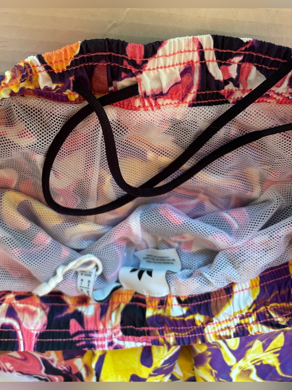 Adidas Originals Pool Party Swim Shorts AND Tank Top Tropical Print NWOT Men's M - Picture 6 of 16
